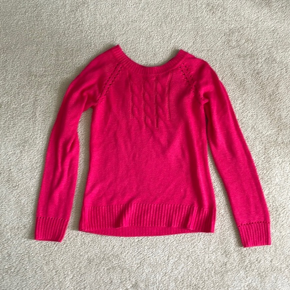 Hot pink Lilly Pulitzer sweater - Picture 1 of 3